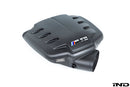 Eventuri BMW E9X M3 (S65) Black Carbon Inlet Plenum - Matte-1
