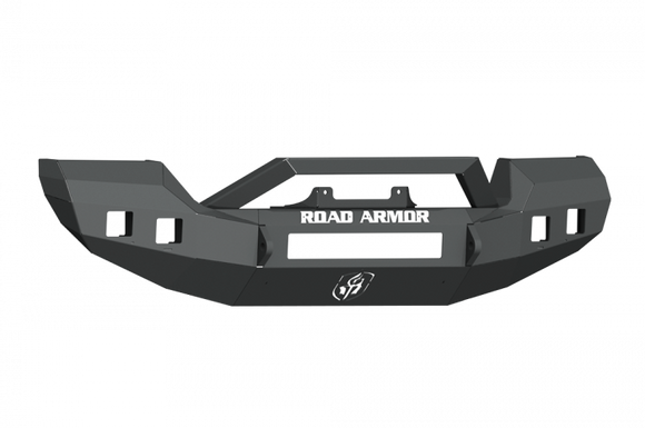 Road Armor 18-20 Jeep Wrangler JL Rubicon Stealth Front Winch Bumper w/Bar Full Width - Blk