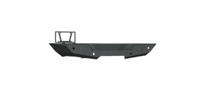 Road Armor 18-20 Jeep Wrangler JL SPARTAN Rear Bumper - Tex Blk
