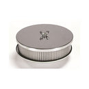 Mr. Gasket Air Cleaner - 6-1/2 Inch x 2 Inch - Chrome-1
