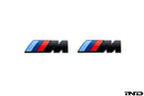 BMW M Fender Emblem Set - Gloss Black-1