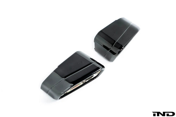 BMW G01 X3 / G02 X4 LCI M-Sport Exhaust Tip Set - Black Chrome