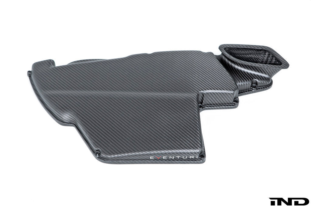 Eventuri BMW E9X M3 (S65) Black Carbon Airbox Lid - Matte