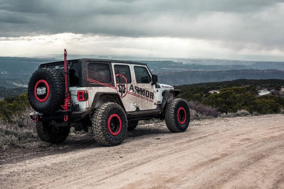 Road Armor 18-20 Jeep Wrangler JL Stealth Rocker Armor Panel & Guard - Tex Blk