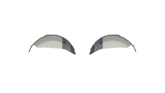 Road Armor 18-20 Jeep Wrangler JL Stealth Rear Fender Liner Body Armor - Raw