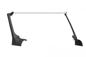 Road Armor 18-20 Jeep Wrangler JL Stealth A-Pillar Light Mounts 51.5in - Tex Blk