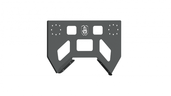 Road Armor 07-20 Jeep Wrangler JK/JL Stealth Rear Tire Carrier w/4 Gallon ROTOPAX Mount - Tex Blk