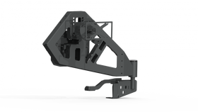 Road Armor 18-20 Jeep Wrangler JL Stealth Rear Tire Carrier Assembly - Tex Blk