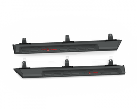 Road Armor 18-20 Jeep Wrangler JL 4DR Stealth Running Board Step - Tex Blk