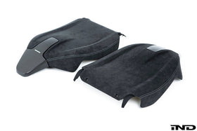 BMW M Performance Sedan Carbon and Alcantara Seat Back Set
