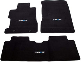 NRG Floor Mats - 06-11 Honda Civic Si 4DR Sedan (NRG Logo) - 3pc.