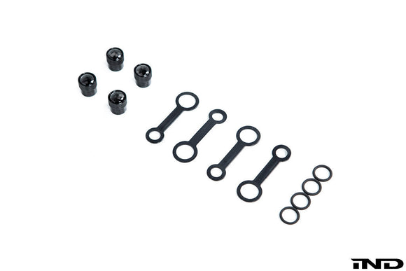 Camisasca Carbon Alloy Valve Stem Cap Set