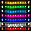 XK Glow Tube Single Color Underglow LED Accent Light Car/Truck Kit White - 8x24In-2