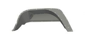 Road Armor 2020 Jeep Gladiator JT Stealth Rear Fender Liner Body Armor - Raw