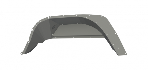 Road Armor 2020 Jeep Gladiator JT Stealth Rear Fender Liner Body Armor - Raw