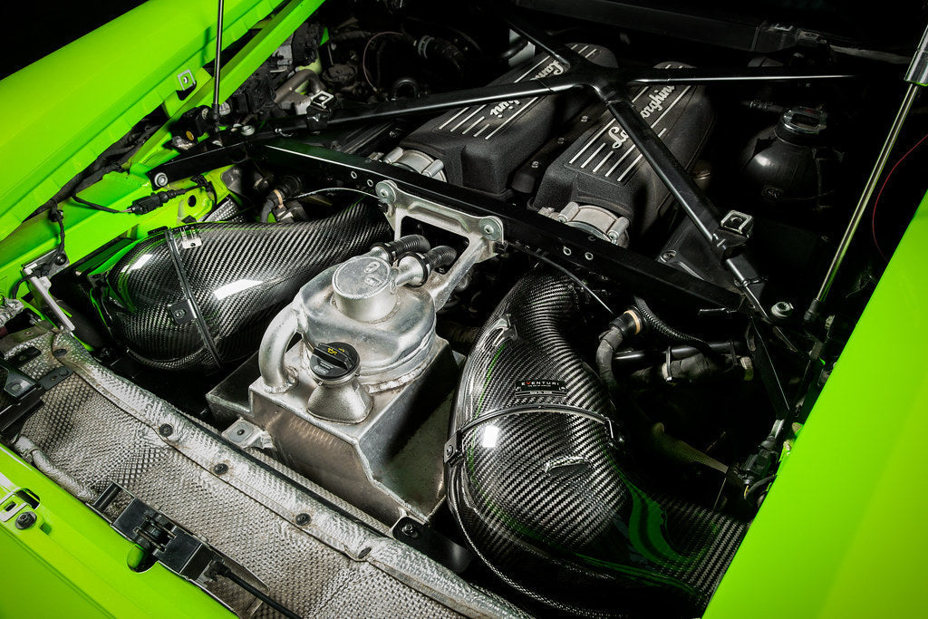 Eventuri Lamborghini Huracan / Audi R8 V10 Black Carbon Intake System - 0