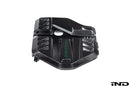 Eventuri G8X M2 / M3 / M4 S58 Black Carbon Engine Cover - IND Painted M Power-9