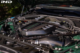 Eventuri G8X M2 / M3 / M4 S58 Black Carbon Engine Cover - IND Painted M Power - 0