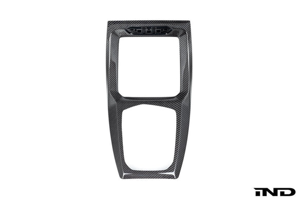 Indiv F97 X3M / F98 X4M LCI Carbon Center Console Trim - LHD