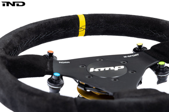 KMP E9X M3 / E82 1M Racing Wheel + Quick-Release Hub Kit - 6MT