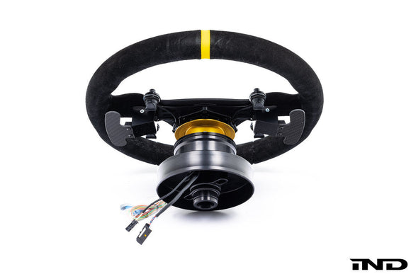 KMP E46 M3 Racing Wheel + Quick-Release Hub Kit - SMG