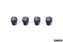 BMW M 50 Year Anniversary Heritage Valve Stem Cap Set - Black-1