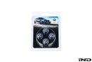 BMW M 50 Year Anniversary Heritage Valve Stem Cap Set - Black-8