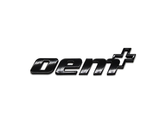 OEM Plus Badge/Black
