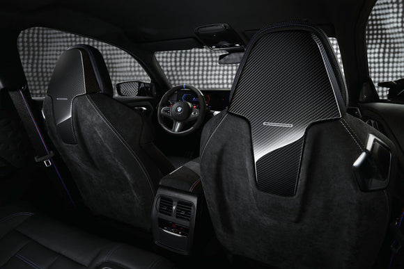 BMW M Performance Coupe / Convertible Carbon and Alcantara Seat Back Set