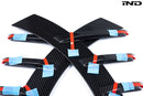 BMW M Performance G87 M2 Carbon Rear Fender Arch Trim Set-8