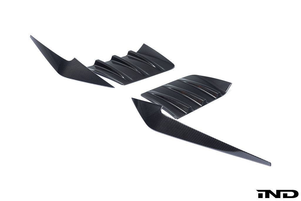 BMW M Performance G87 M2 Carbon Rear Bumper Trim Set