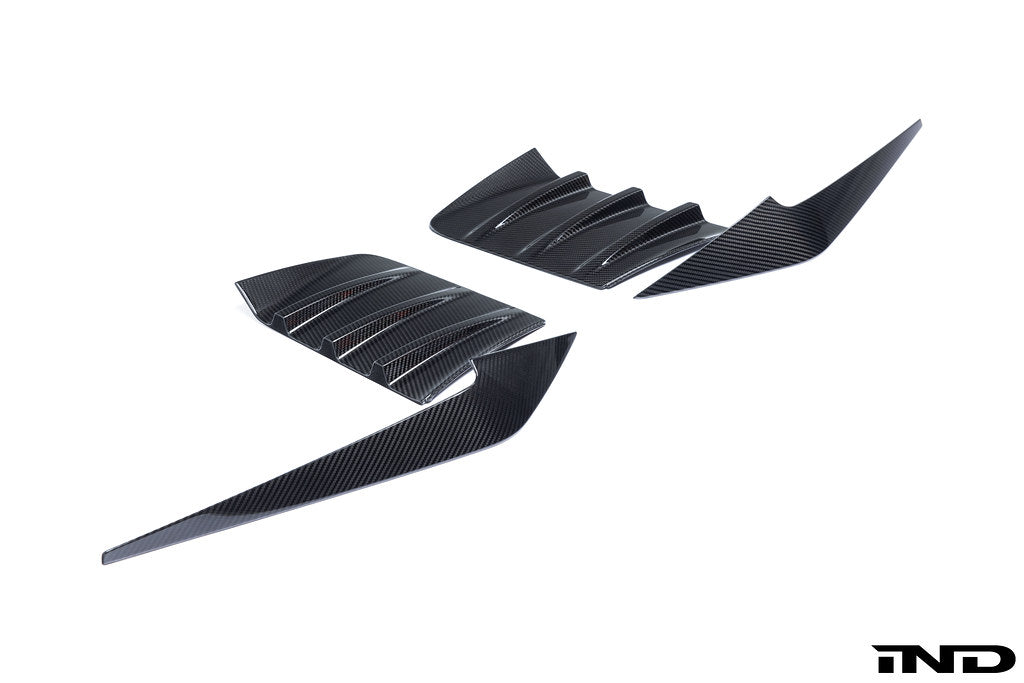 BMW M Performance G87 M2 Carbon Rear Bumper Trim Set