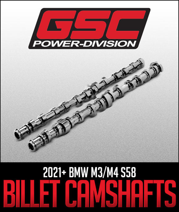 GSC POWER-DIVISION BMW S58 BILLET CAMSHAFTS