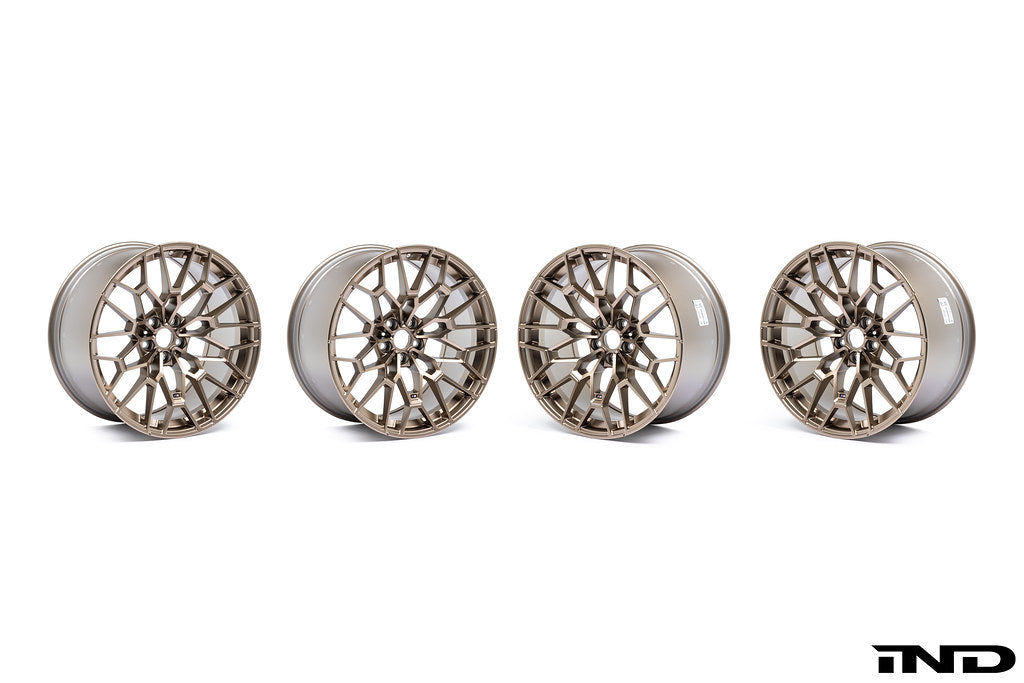 BMW CS / CSL Style 827M Gold 20x10.5" Square Wheel Set - 0