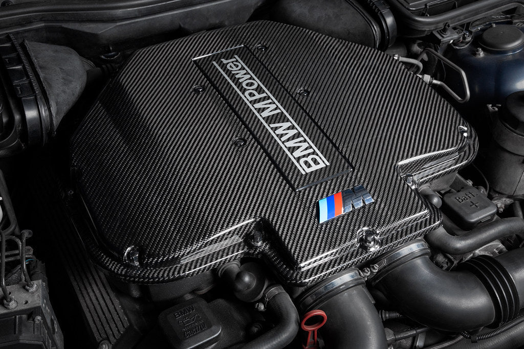 Eventuri BMW E39 M5 / E52 Z8 (S62) Black Carbon Plenum Lid - 0