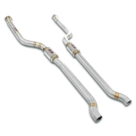 Supersprint G90 / G99 M5 Front Center Exhaust Pipe Set - Resonated U.S. Models