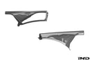 Alpha-N G87 M2 Carbon Front Fender Set - V2 with Blades-5