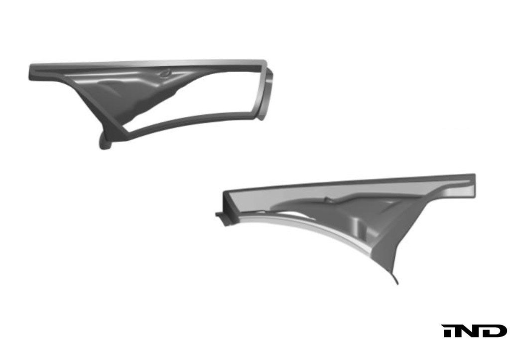 Alpha-N G87 M2 Carbon Vented Front Fender Set - V4 with Blades