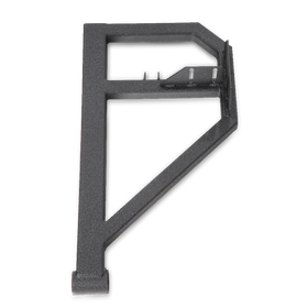 Body Armor 4x4 07-18 Jeep Wrangler JK Tire Carrier Single Action (Fits JK-2965 Bumper) - 0