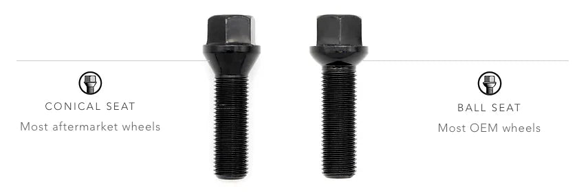 Spacers (Pair) 17.5mm/Inc Tapered Wheel Bolts/57.1mm Centre bore - 0