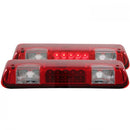 ANZO 2004-2008 Ford F-150 LED 3rd Brake Light Red/Clear-1