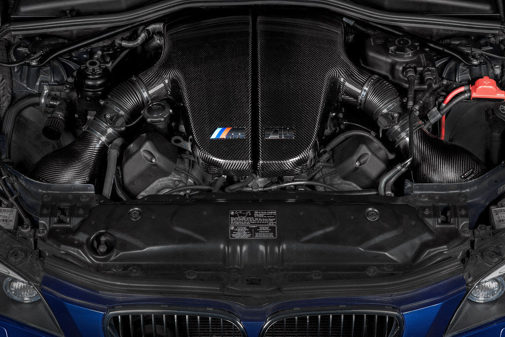 Eventuri BMW E60 M5 / E63 M6 (S85) Black Carbon Inlet Plenum - 0