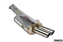 Supersprint BMW E36 M3 Euro Stainless Rear Exhaust - Race 2x60mm Inlets-1