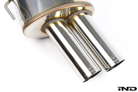 Supersprint BMW E36 M3 Euro Stainless Rear Exhaust - Race 2x60mm Inlets