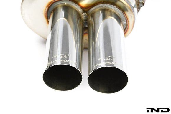 Supersprint BMW E36 M3 Euro Stainless Rear Exhaust - Race 2x60mm Inlets