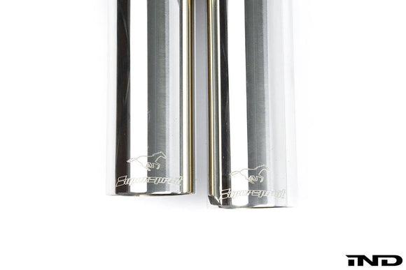 Supersprint BMW E36 M3 Euro Stainless Rear Exhaust - Race 2x60mm Inlets