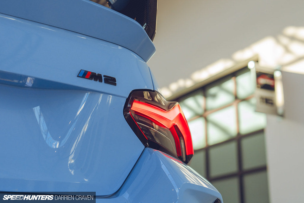 BMW G87 M2 Trunk Emblem - Gloss Black