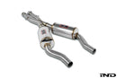 Supersprint E39 M5 Stainless Center X-Pipe - Resonated-1