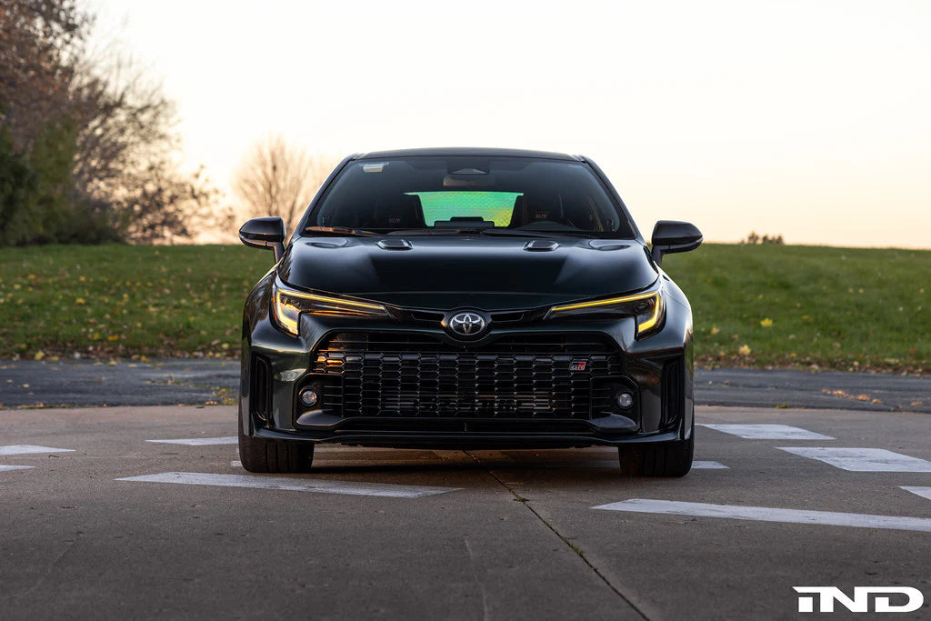 Motorsport+ E210 GR Corolla Race Style Yellow DRL LED Module Set