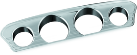 Kuryakyn Tri-Line Gauge Trim 14-Up Touring Models Chrome